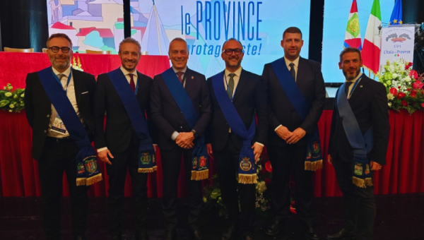 I Presidenti delle Province del Veneto alla 39ª Assemblea nazionale UPI a Imperia: oggi la cerimonia inaugurale alla presenza del il Presidente della Repubblica Sergio Mattarella